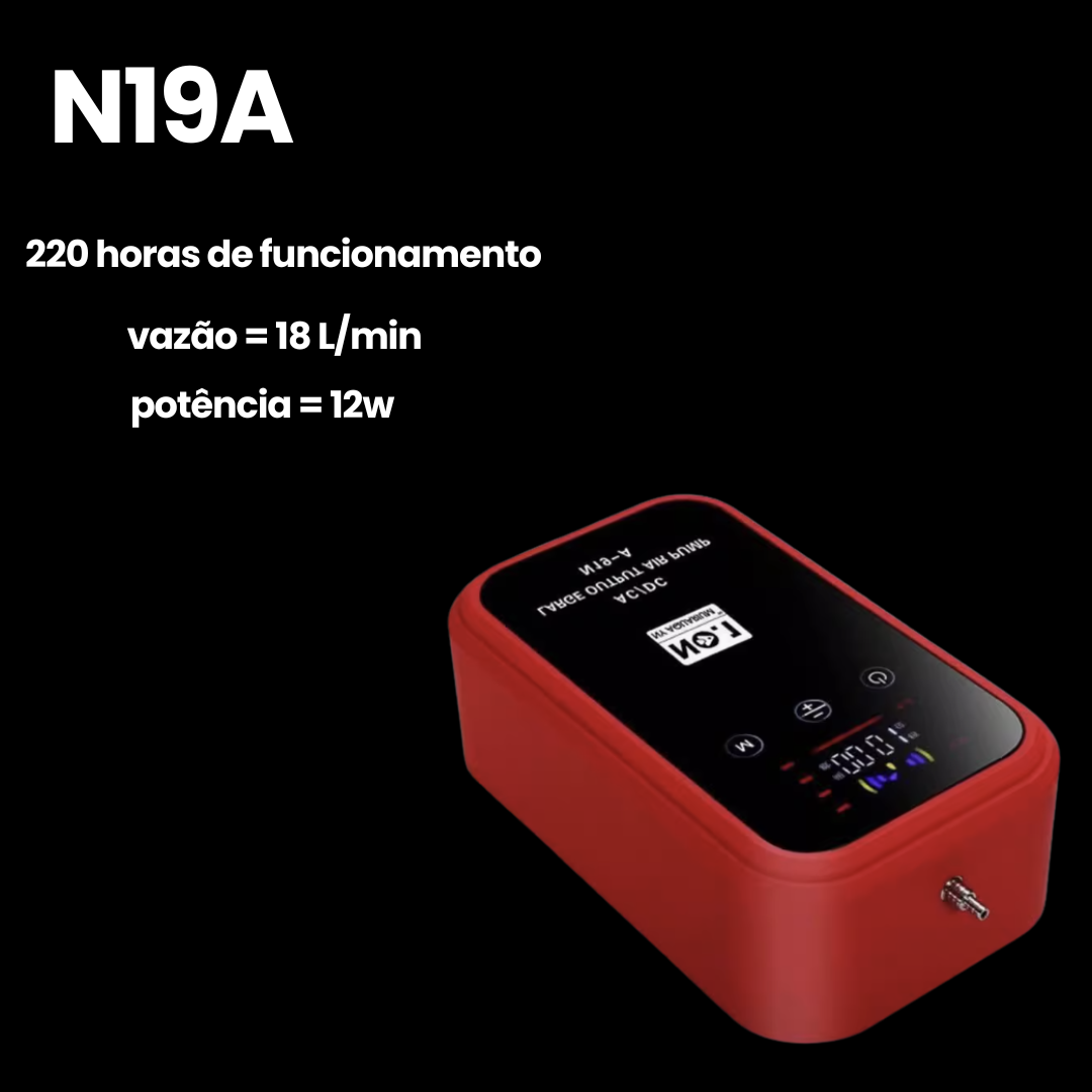 Nobreak compressor de ar 110 horas de funcionamento