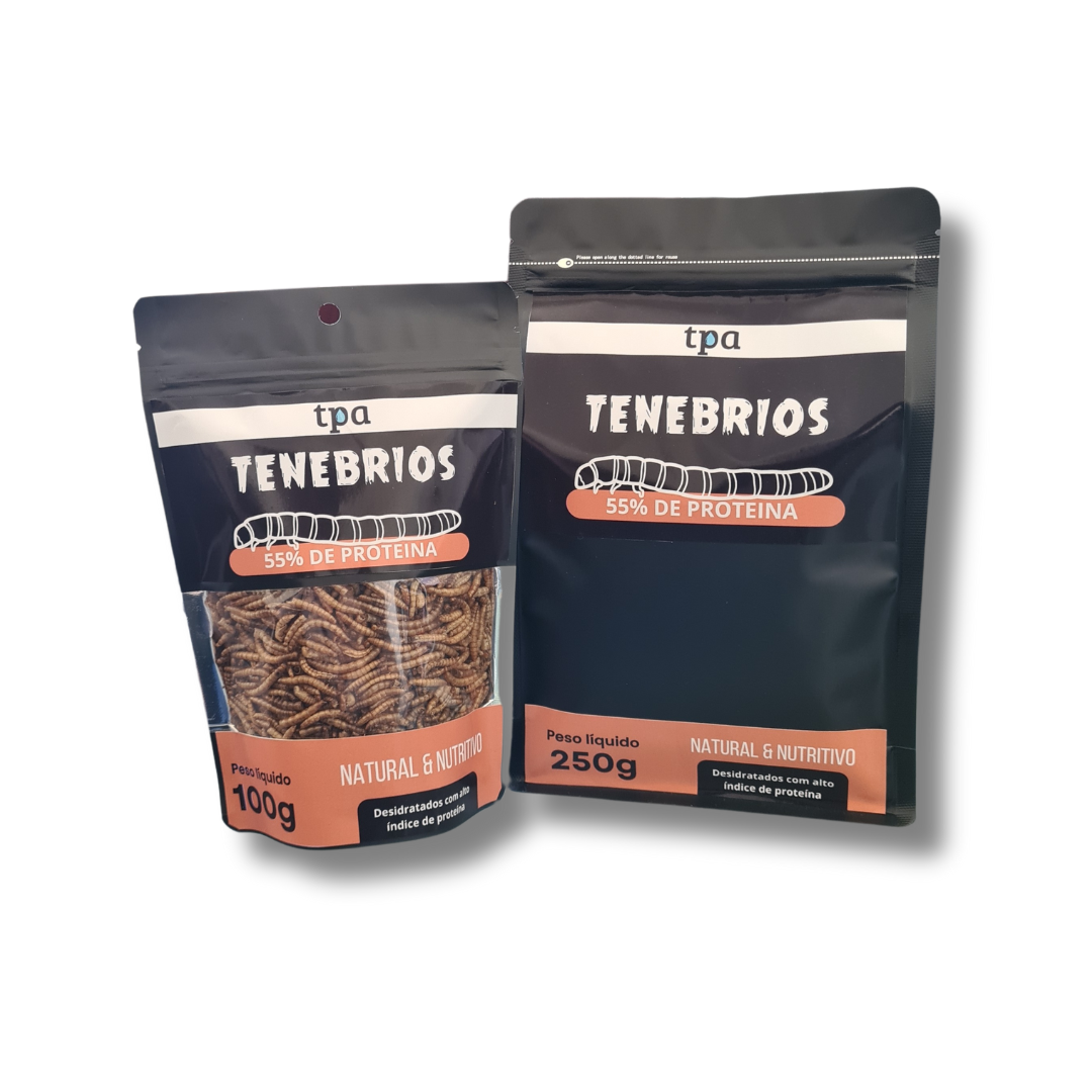 Tenébrios Desidratados - PROTEIN LINE