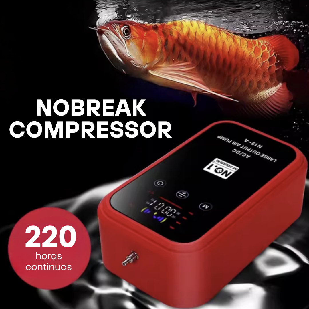 Nobreak compressor de ar 110 horas de funcionamento