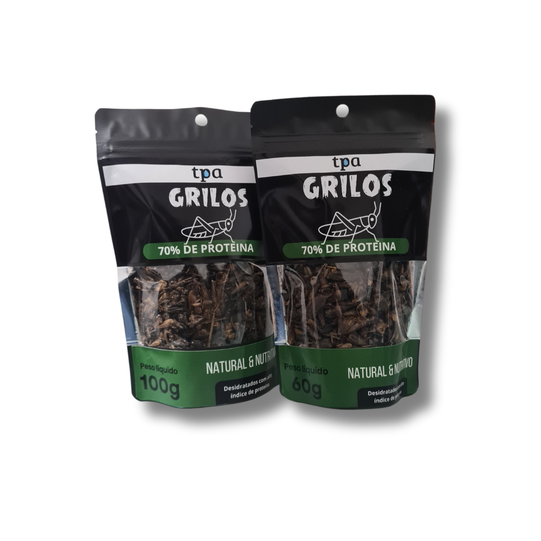 Grilos Desidratados - PROTEIN LINE