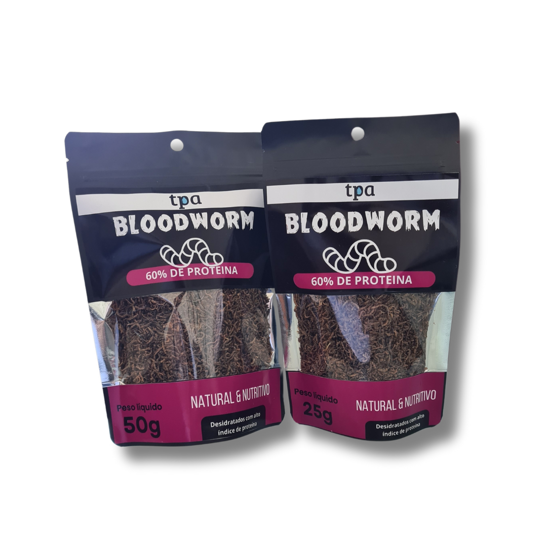 BloodWorms Desidratados - PROTEIN LINE