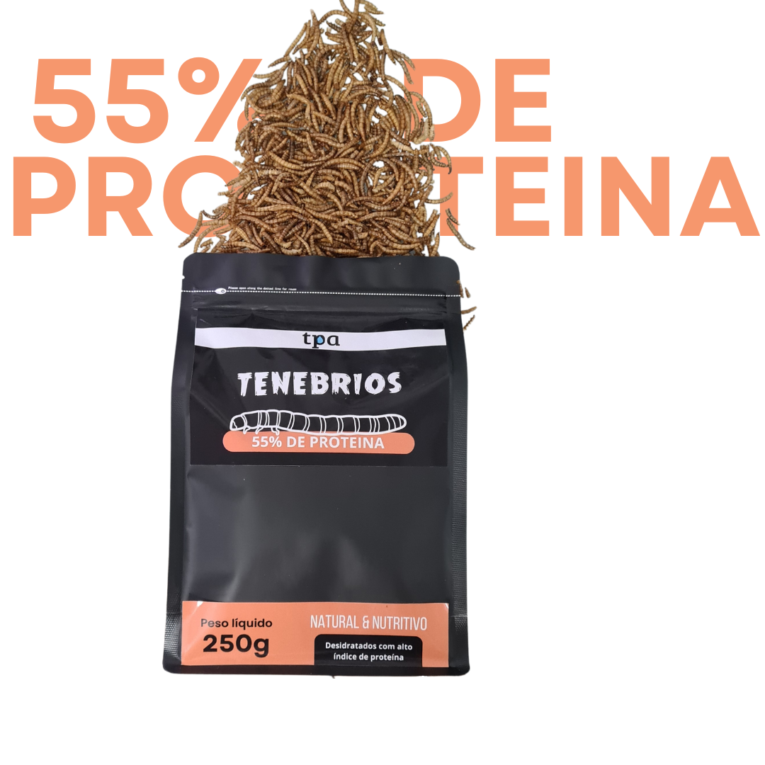 Tenébrios Desidratados - PROTEIN LINE