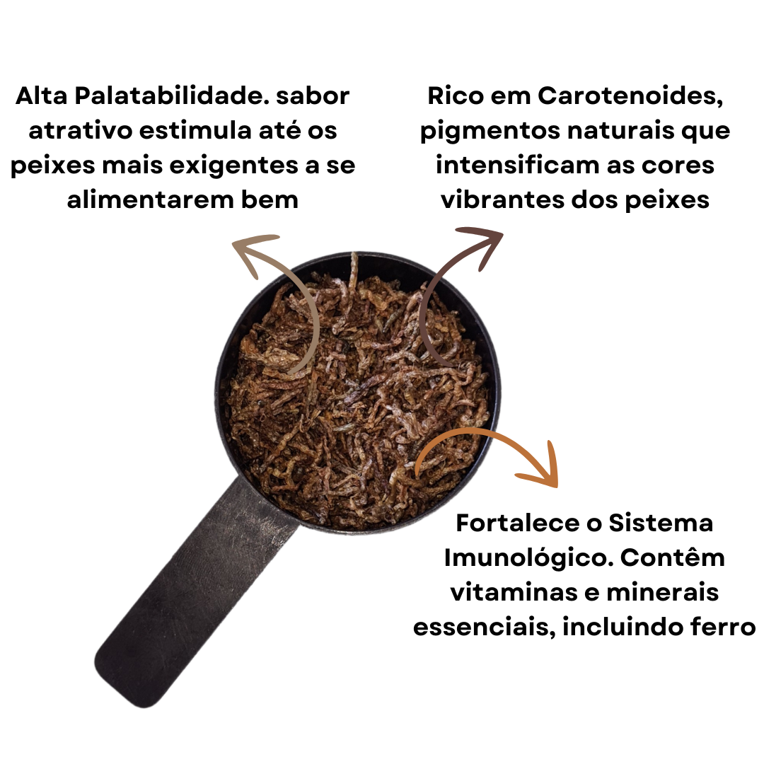 BloodWorms Desidratados - PROTEIN LINE