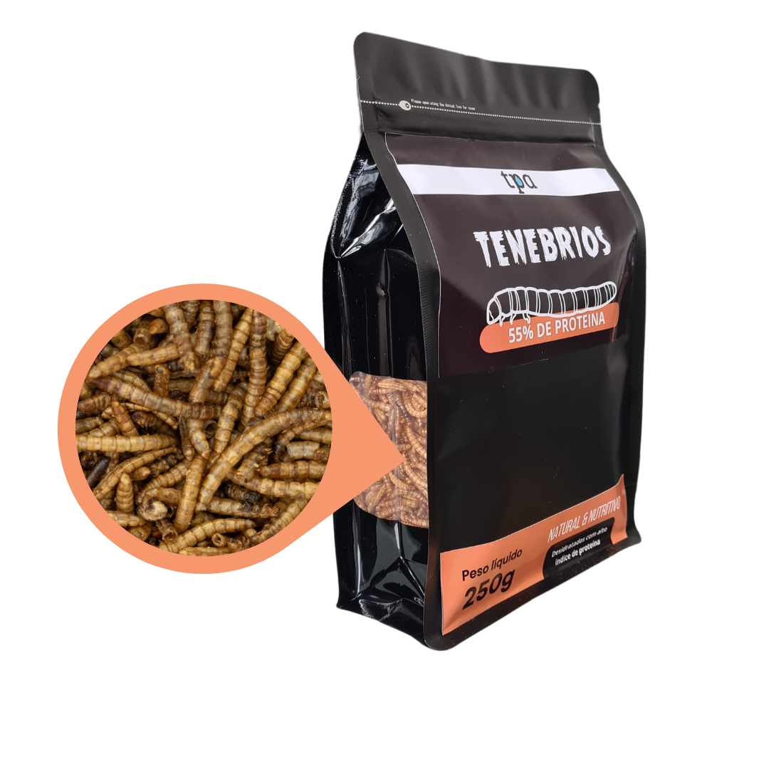 Tenébrios Desidratados - PROTEIN LINE