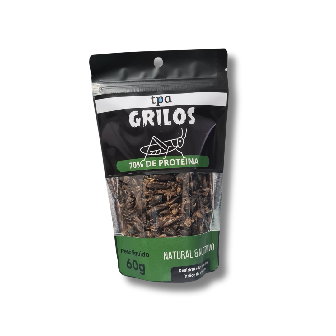 Grilos Desidratados - PROTEIN LINE