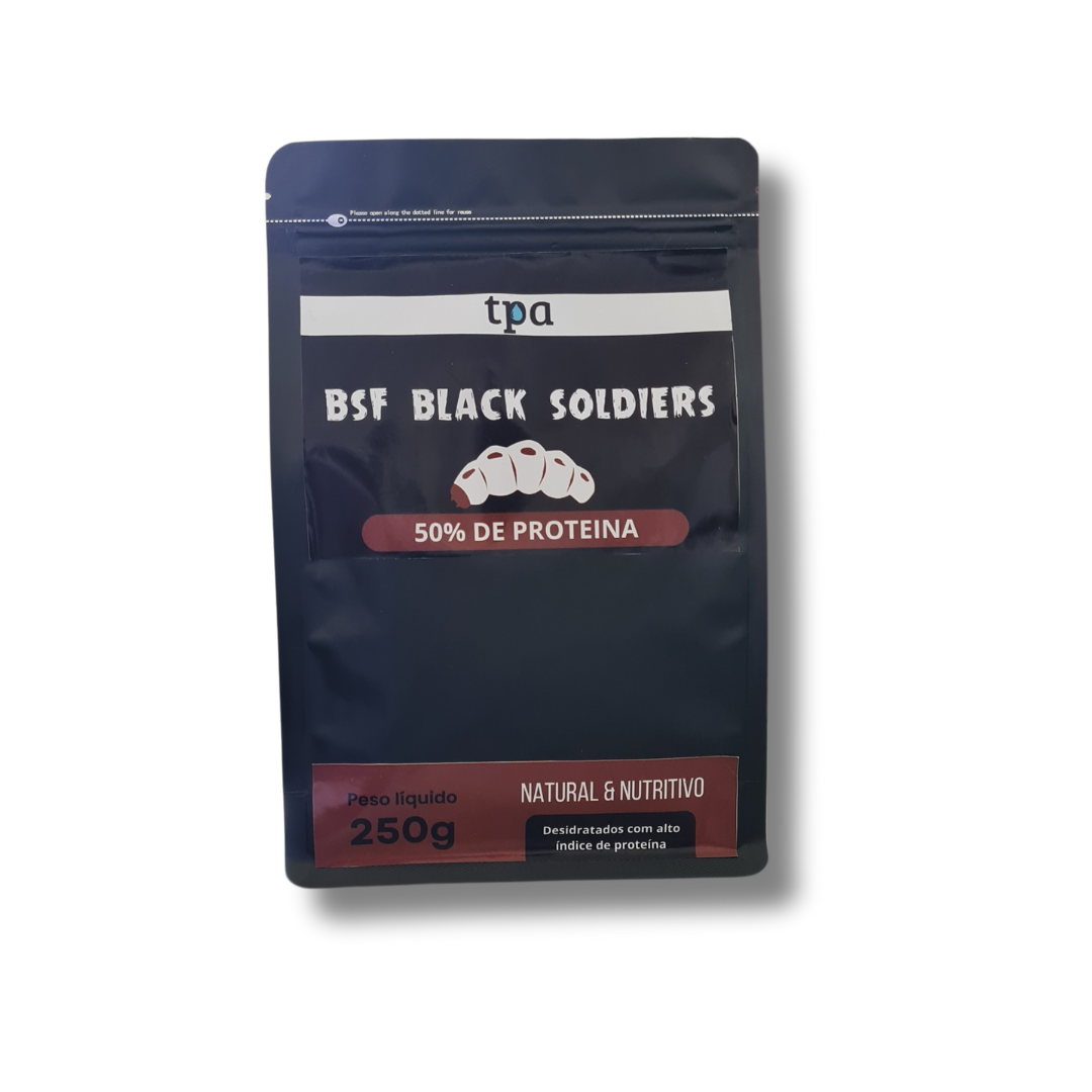 (BLACK) BSF Desidratados - PROTEIN LINE (Black Soldiers fly)