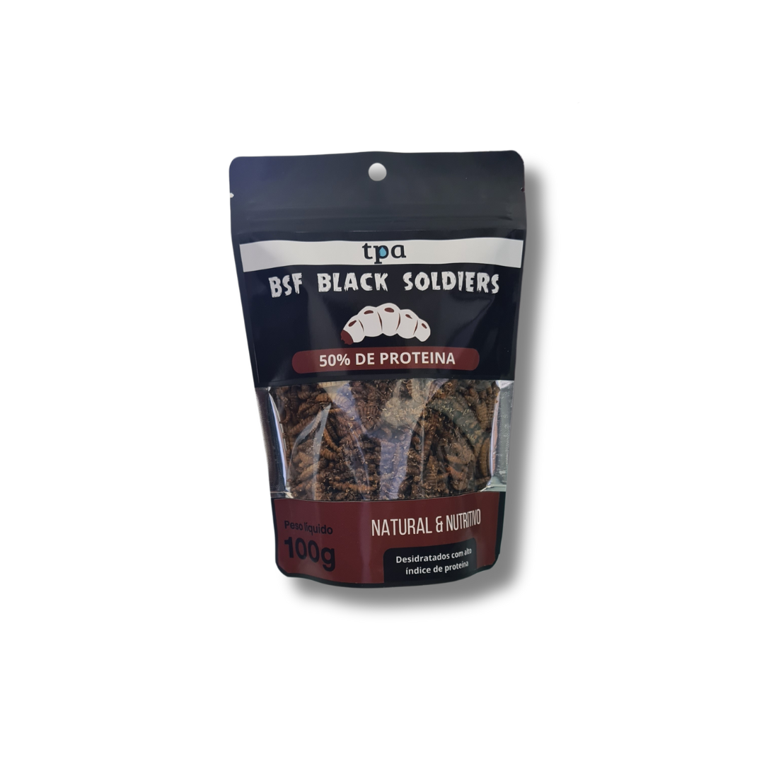 (BLACK) BSF Desidratados - PROTEIN LINE (Black Soldiers fly)