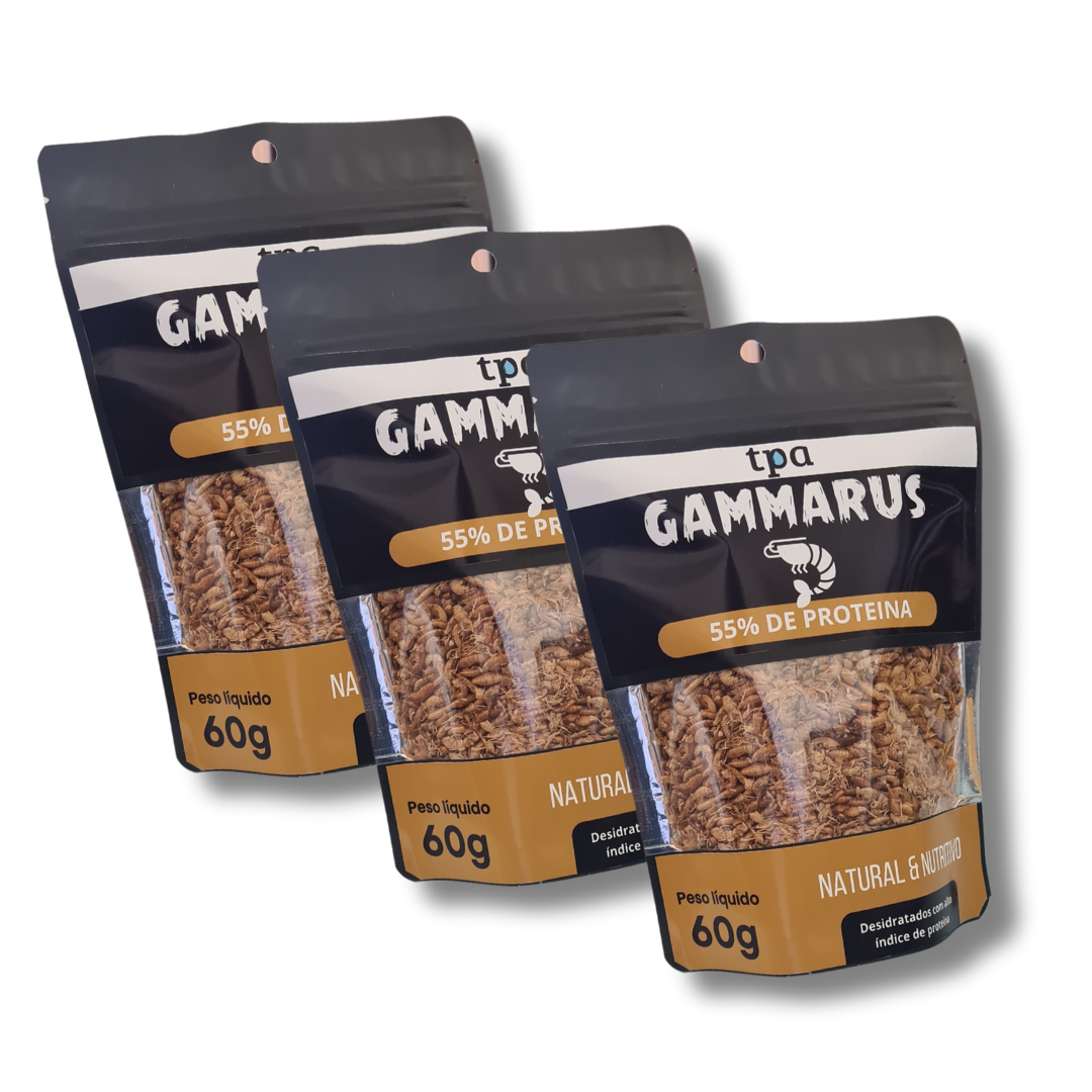 (BLACK) Gammarus Desidratados - PROTEIN LINE