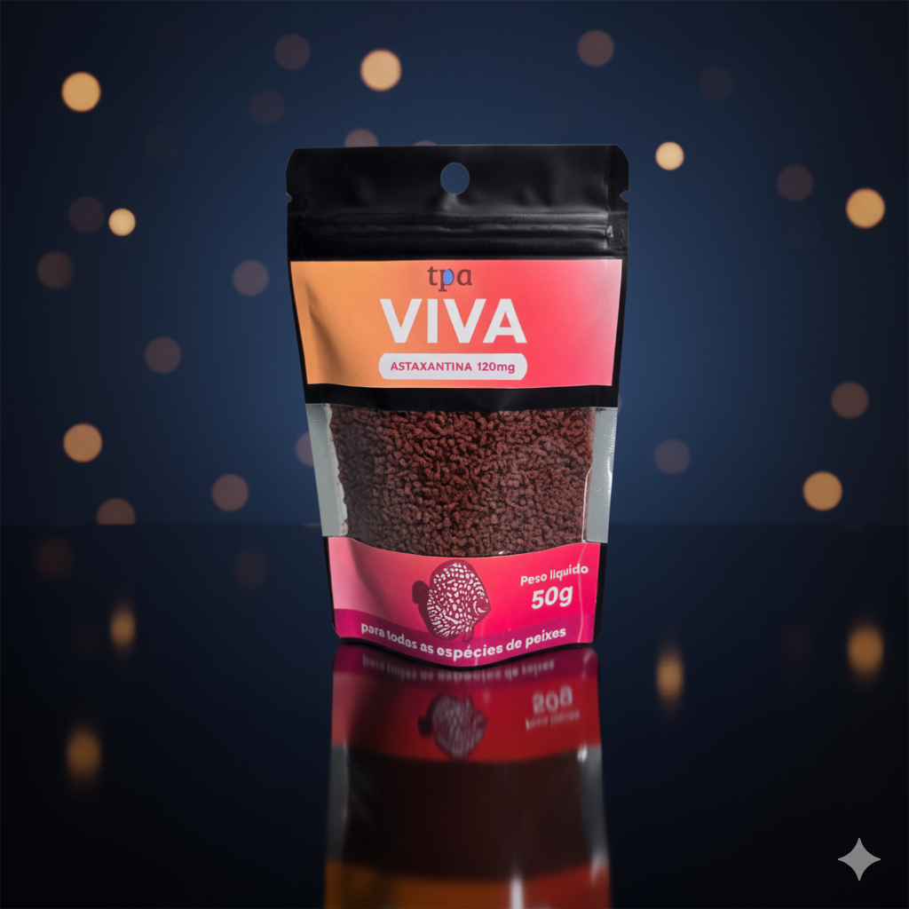 Ração VIVA (ASTAXANTINA 120mg)