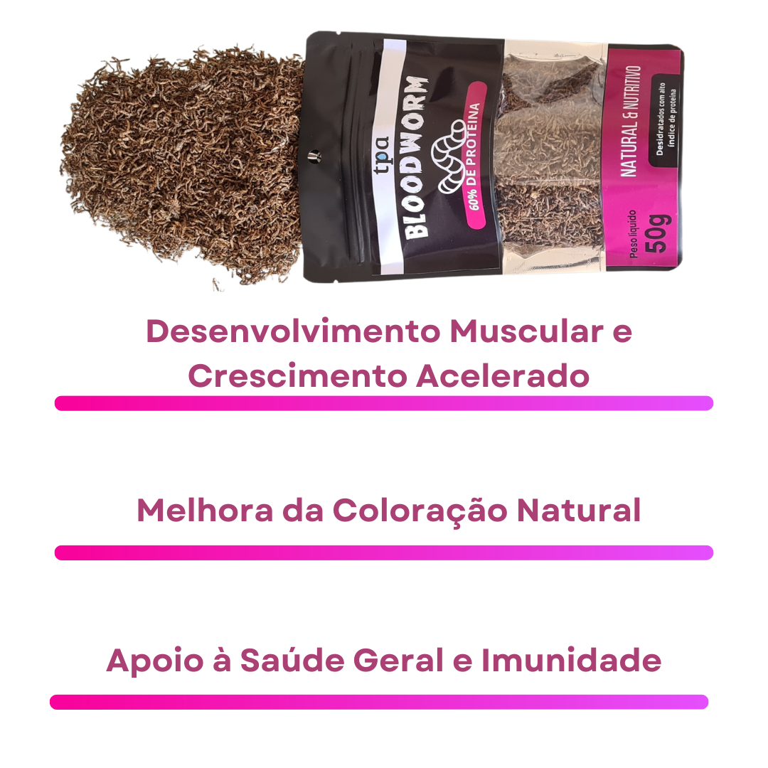 COMBO KRILL, ARTÊMIAS, BLOODWORM - PROTEIN LINE