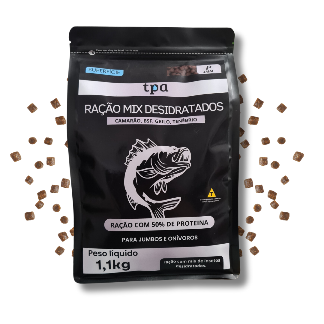Ração MIX desidratados