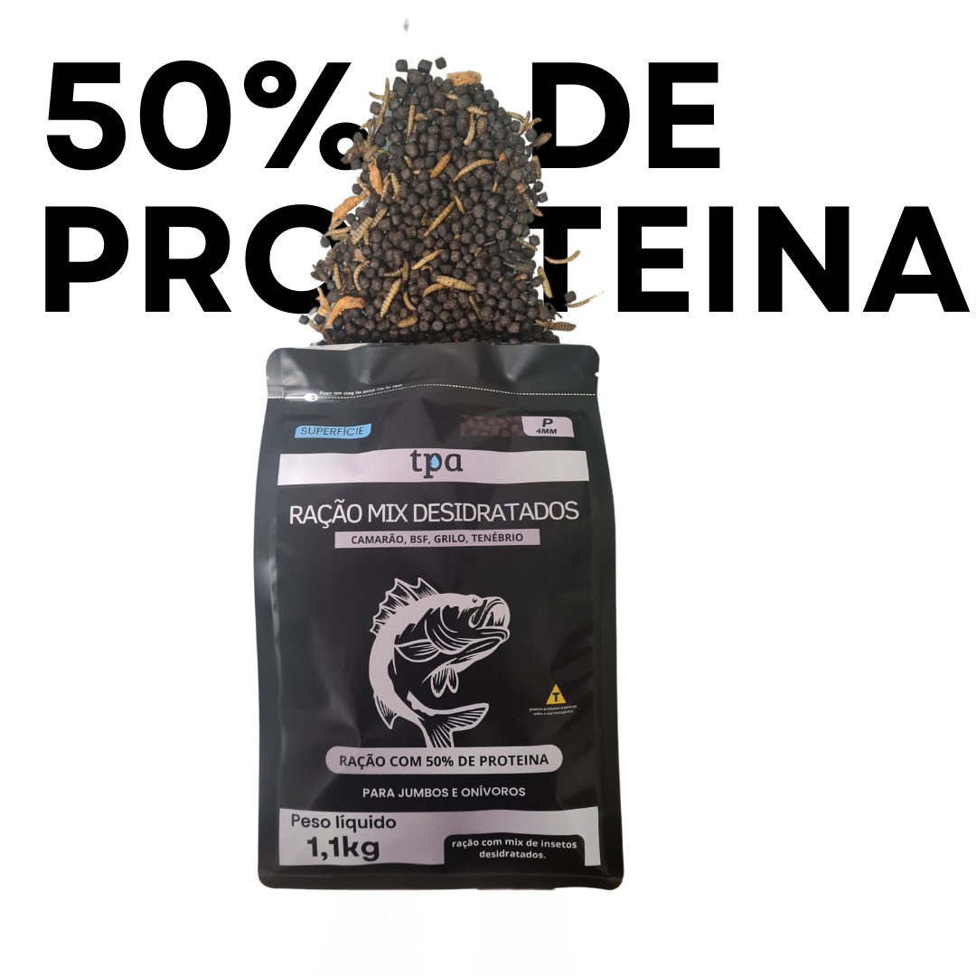 Ração MIX desidratados