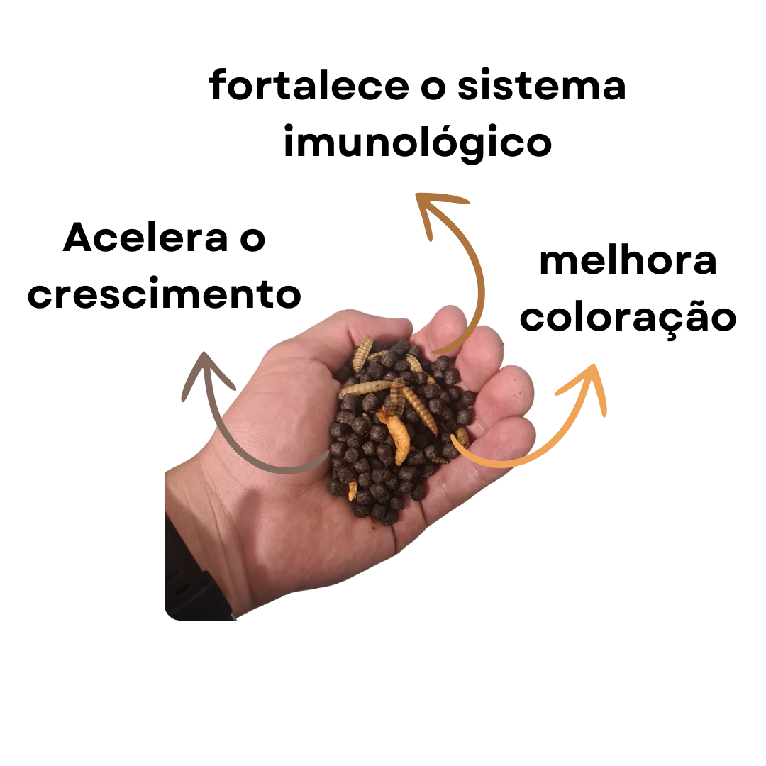 Ração MIX desidratados