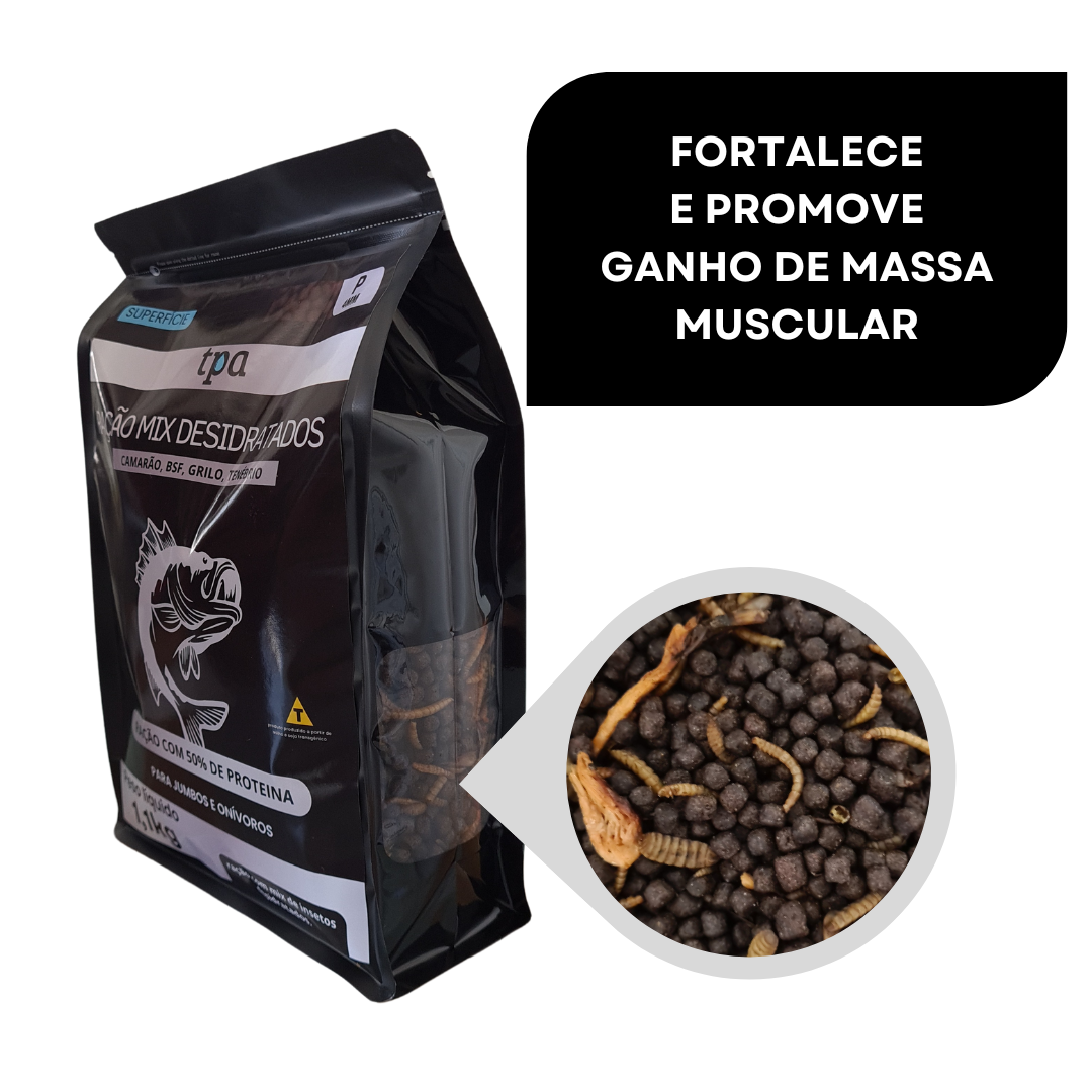Ração MIX desidratados