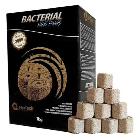 Midia Biologica Ocean Tech Trata 3000l Nano Rings Bacterial
