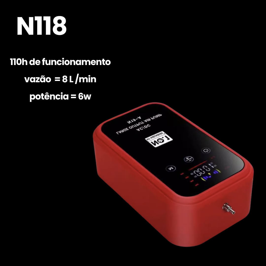 Nobreak compressor de ar 110 horas de funcionamento