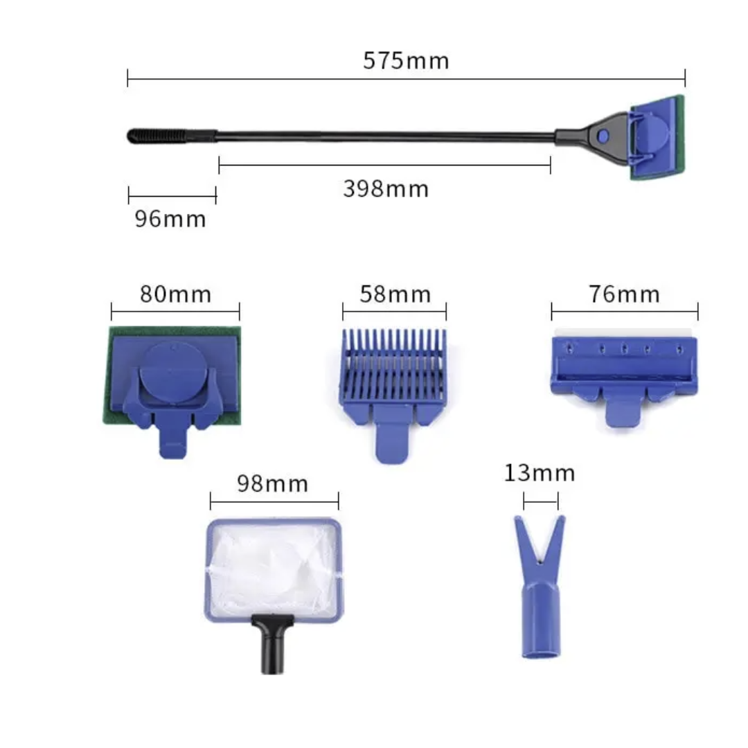 Esfregão 5em 1 aquários