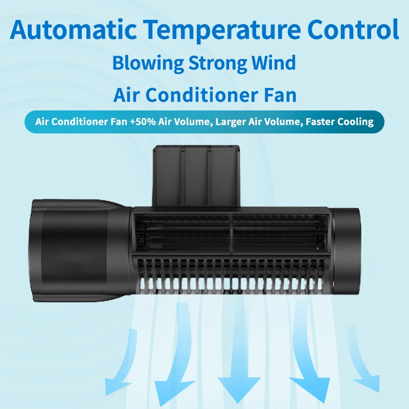 Jebao Jecod ACF Series Aquarium Cooling Fan Mute Automatic Temperature Control Fan Marine Aquarium Cooler Accessoires 12V 3W 4W