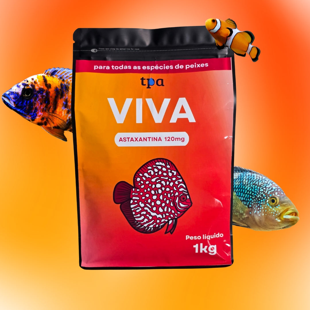 Ração VIVA (ASTAXANTINA 120mg)