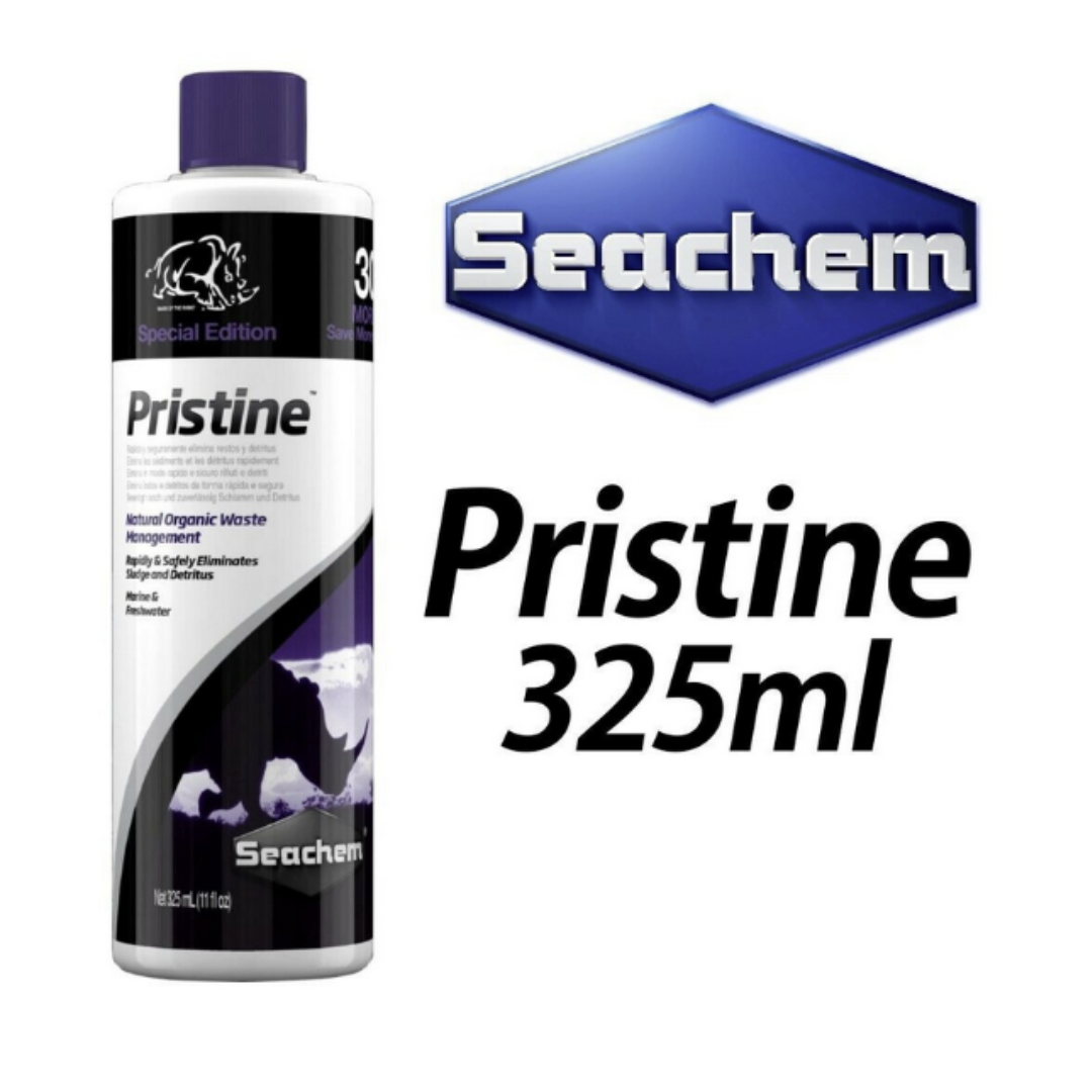 Pristine Seachem - Removedor de matéria orgânica aquário
