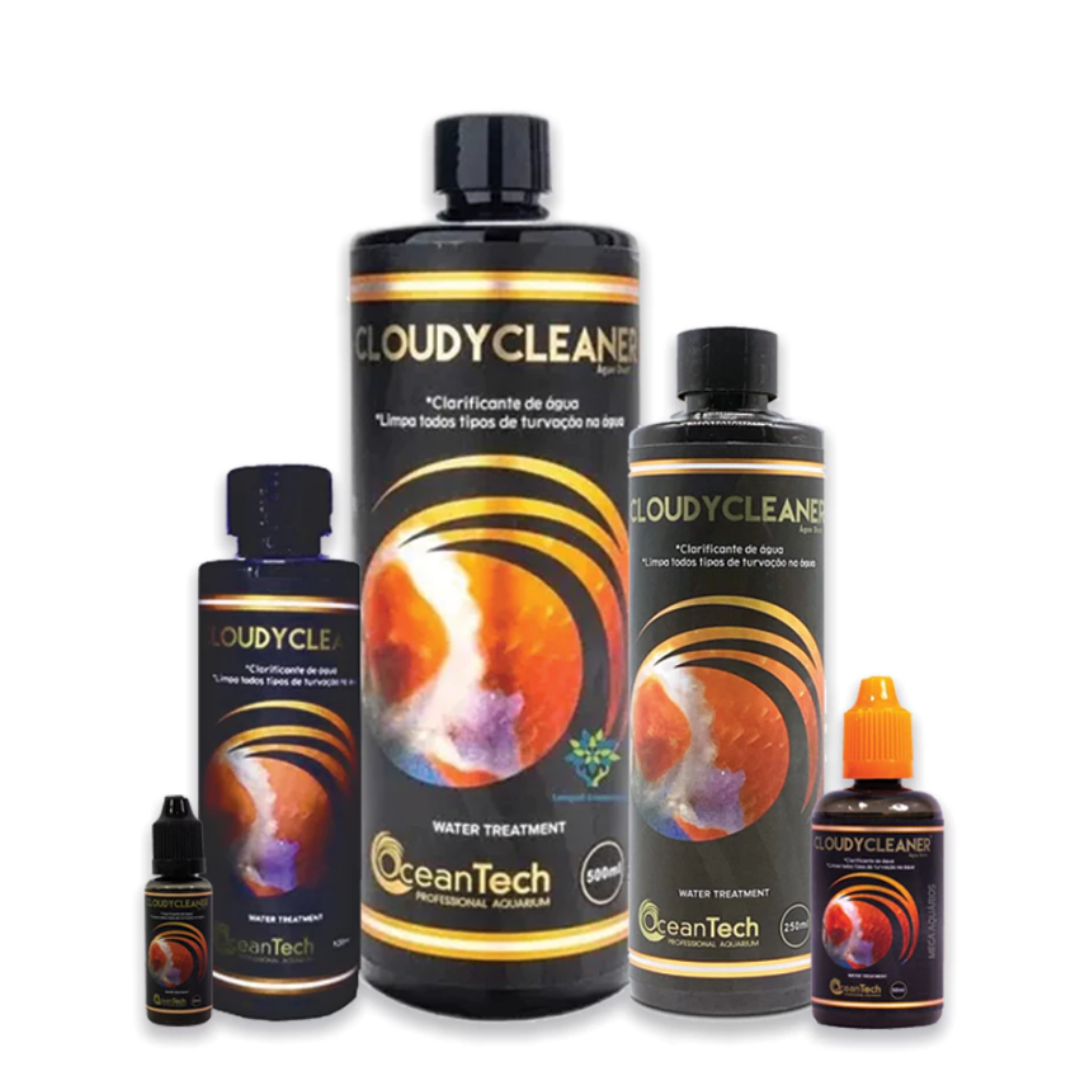 Clarificante de água - CloudyCleaner (20ml, 50ml, 120ml, 250ml, 500ml) - OceanTech