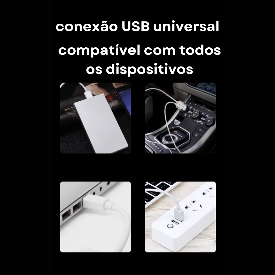 Compressor de Ar USB portátil