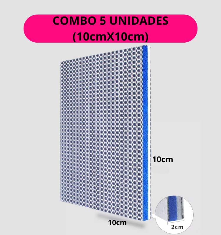 COMBO 5 unidades nano-clean XD (10cmX10cm)