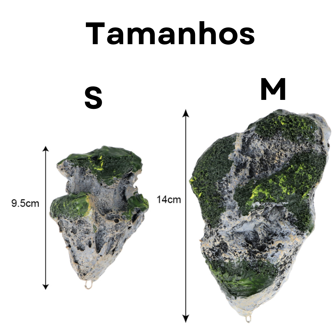 Rocha flutuante realista