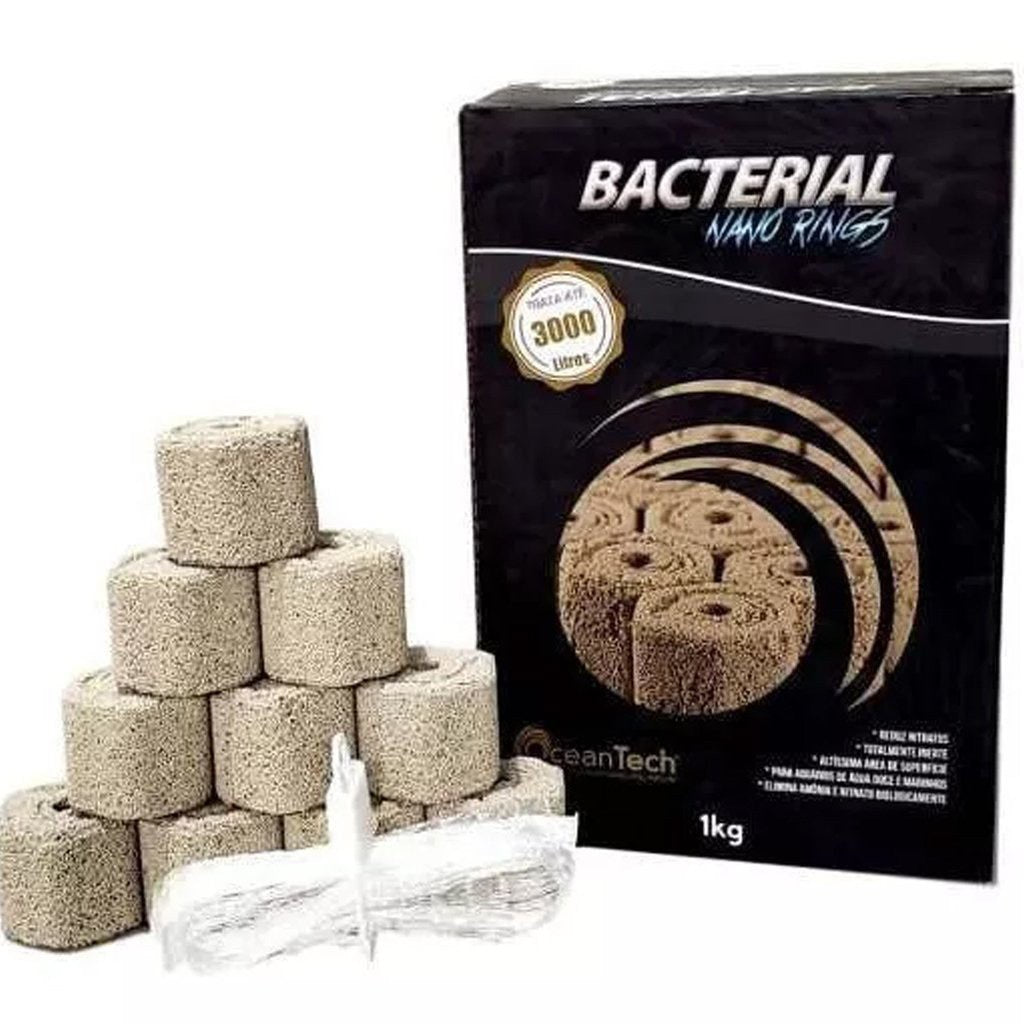 Midia Biologica Ocean Tech Trata 3000l Nano Rings Bacterial
